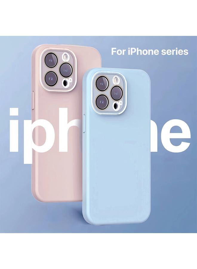 اس-توب جراب لهاتف iPhone 15 Plus مصنوع من غشاء عدسة أكريليك + جراب هاتف من السيليكون السائل بتغطية كاملة - Image 3