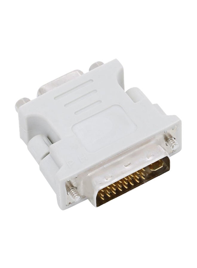 موصل من VGA أنثى إلى DVI 24+5 ذكر