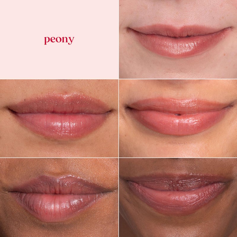 Burt's Bees Lip Shimmer Peony; Warm, Luminescent Color; High Impact, Instant Moisture; with Shea and Cocoa Butters; 100% Natural Origin (Packaging May Vary) - Image 5