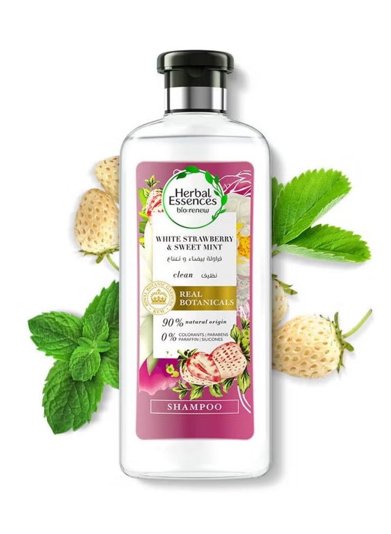 Herbal Essences Clean White Strawberry & Sweet Mint Shampoo 400ml - Image 2