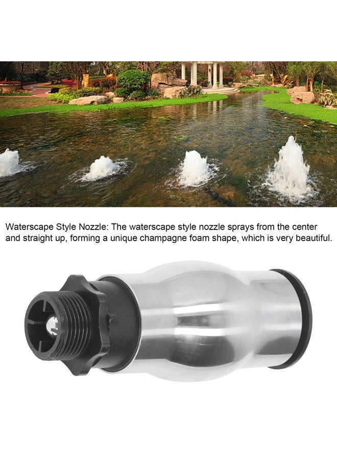 Cocoarm Fountain Nozzle, Water Fountain Nozzle Heads 0.5 Inch Fit For Garden Pond, Landscaping Use, , Library - Image 4