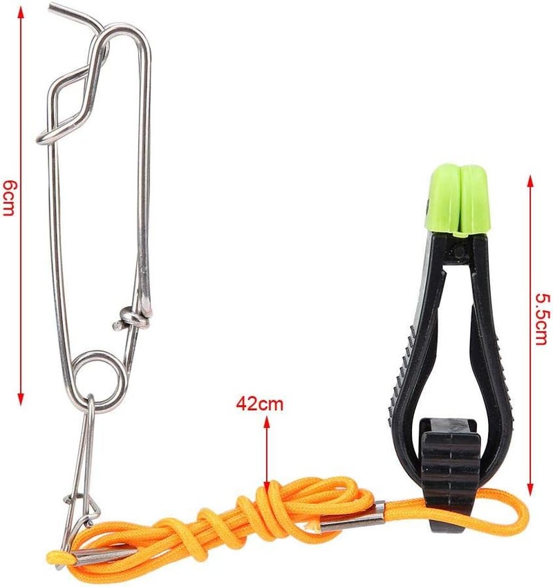 كلاراكو مشبك تثبيت صغير للوحة الصيد (Mini Power Grip Board Mast Release Snap Clip Clamp) مناسب لصيد الأسماك باستخدام أجهزة الصيد بالجر، وأجهزة الصيد بالجر الخارجي، والقوارب، والطائرات الورقية، وألواح التخطيط. - Image 3