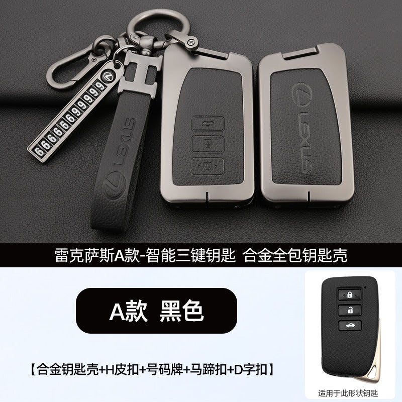 For Lexus Key Set Es200 Car Es300 Buckle Ls New Rx350 Protective Case Rz450E Bag Nx - Image 1