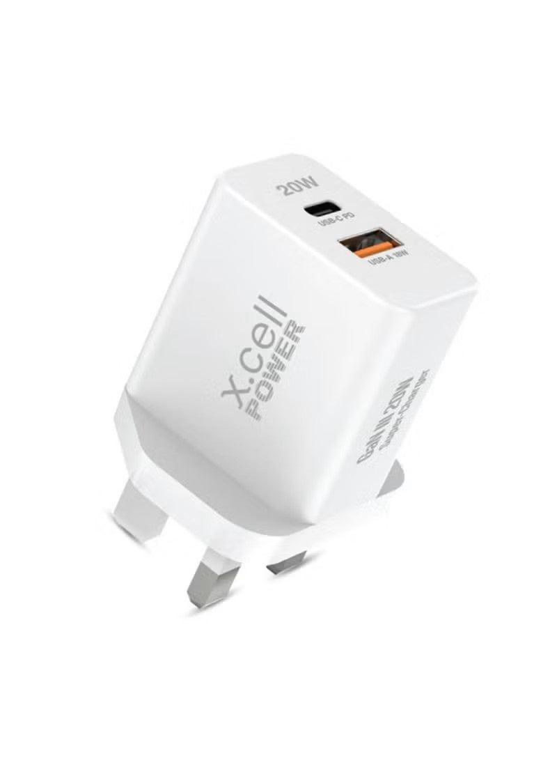 شاحن XCell HC-20W-1C1A-PD أبيض