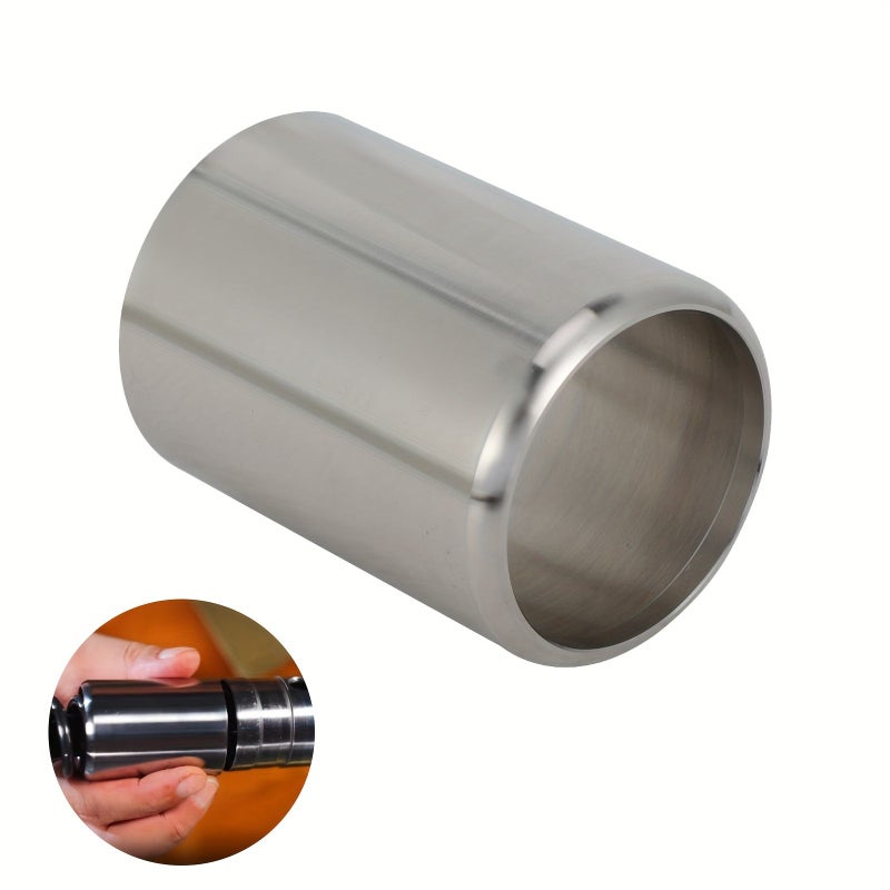 Motorcycle Front Shock Absorber Oil Seal Guide Sleeve 47mm Stainless Steel - Image 1
