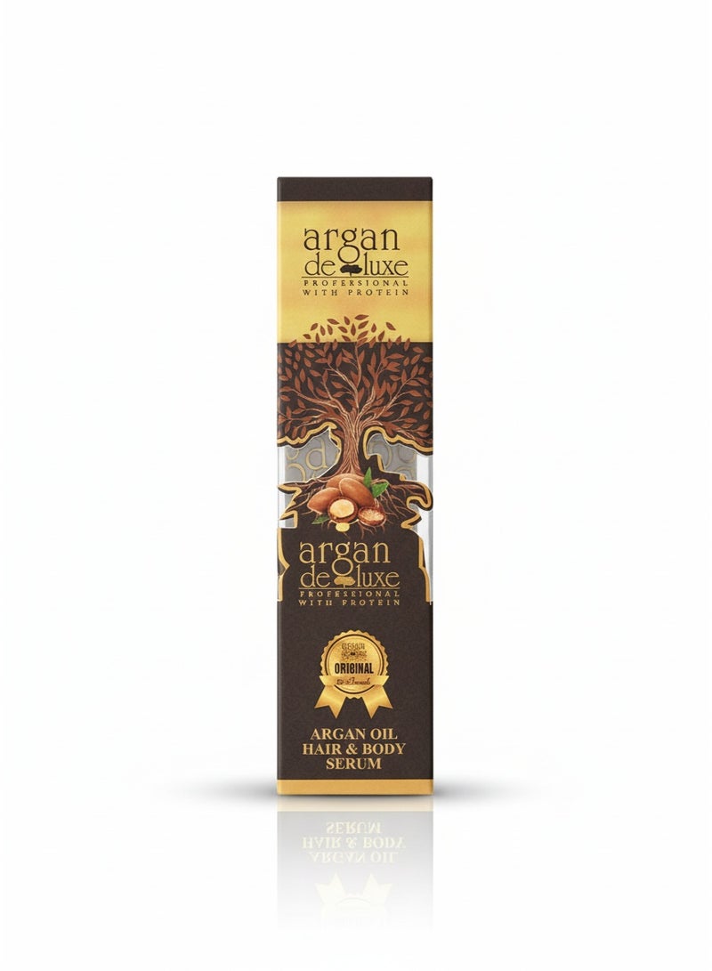 argan de luxe Argan oil hair and body serum 125 ml - Image 1