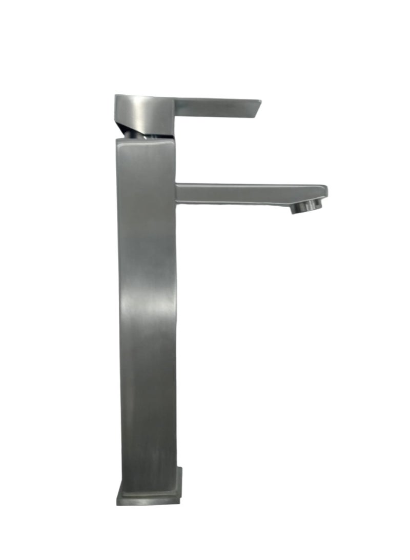 D&N Basin Sink Single Lever High Body Bathroom Sink Mixer | Vanity Bathroom Mixer Basin Mixer - Image 1