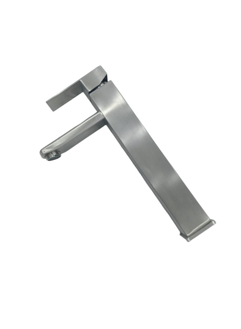 D&N Basin Sink Single Lever High Body Bathroom Sink Mixer | Vanity Bathroom Mixer Basin Mixer - Image 2