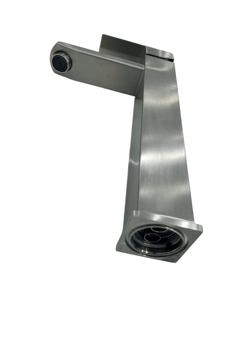 D&N Basin Sink Single Lever High Body Bathroom Sink Mixer | Vanity Bathroom Mixer Basin Mixer - Image 5