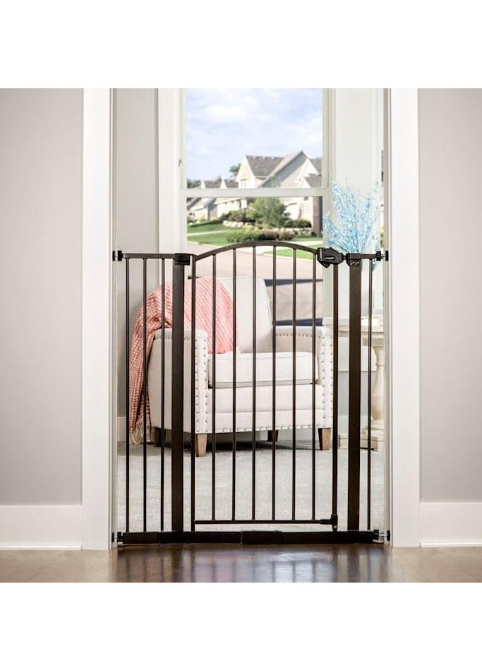 Easy Step Extra Tall Arched Décor Walk Thru Baby Gate - Includes Extension Kit, Bronze, for Safety and Convenience - pzsku/Z53FC2F703E9F41D317E4Z/45/_/1732962091/b401f4dd-d896-4ac5-a9b2-76148e804897