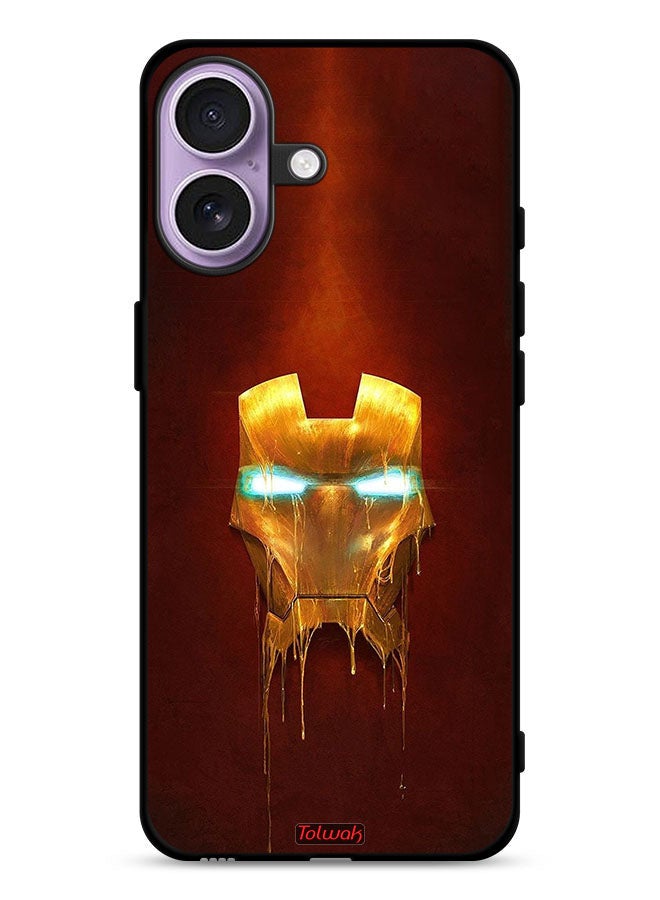 Tolwak Apple iPhone 17 Protective Case Cover Iron Man Marvel Comics - Image 1
