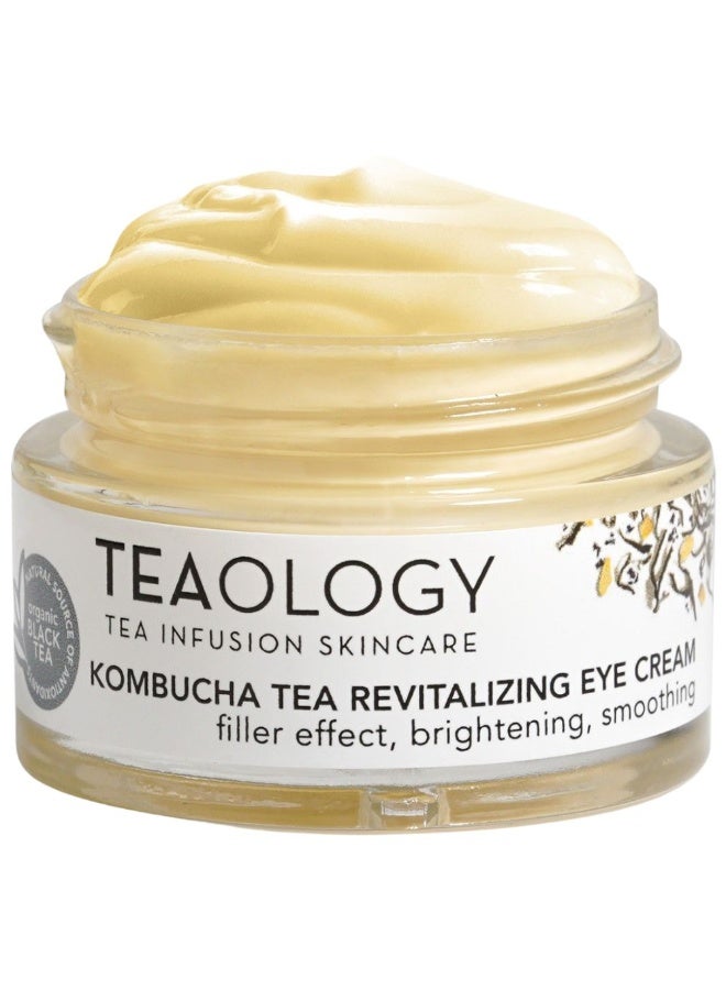 تيولوجي كريم العيون المنعش من شاي الكومبوتشا من تيولوجي، تأثير ملء 15 مل - Image 1
