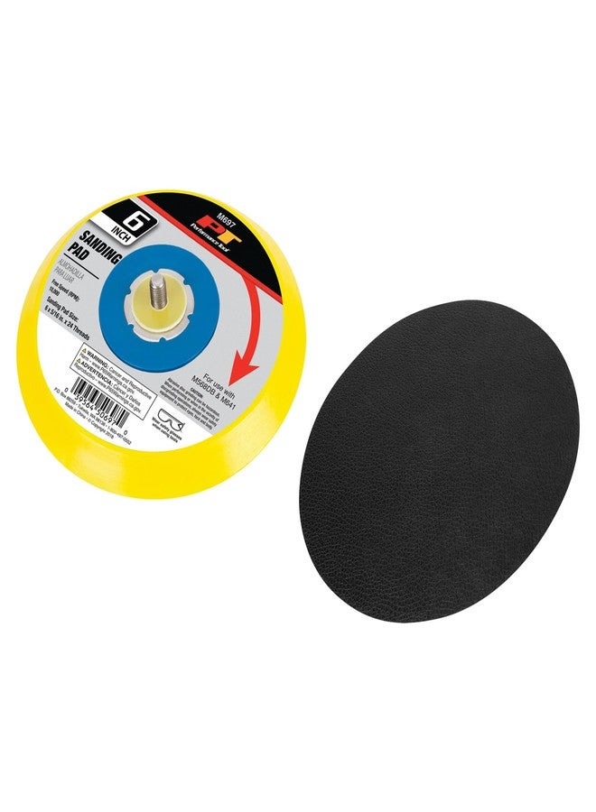 Performance Tool M697 Replacement Backing Pad for Sanders - Compatible with M568DB and M641 Models - Image 1