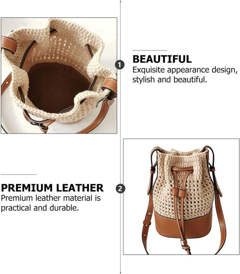 comfrt 1 Set DIY Pu Leather Knitting Crochet Bags Nail Bottom Shaper Mat Insert Cushion Base for Handbag DIY Craft Shoulder Bags Accessories - Image 5