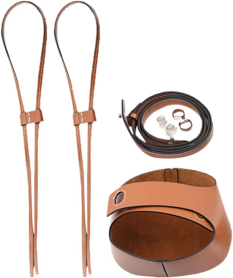 comfrt 1 Set DIY Pu Leather Knitting Crochet Bags Nail Bottom Shaper Mat Insert Cushion Base for Handbag DIY Craft Shoulder Bags Accessories - Image 1