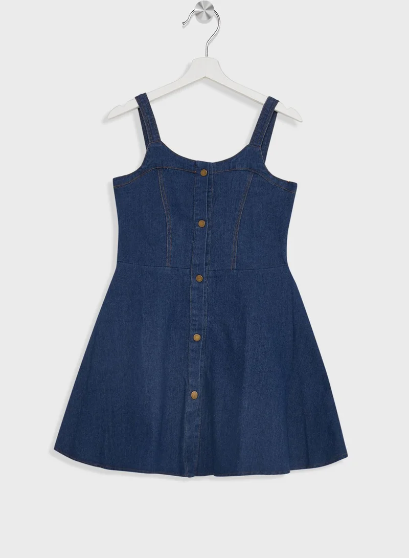 Pinata Girls Casual Denim Dress