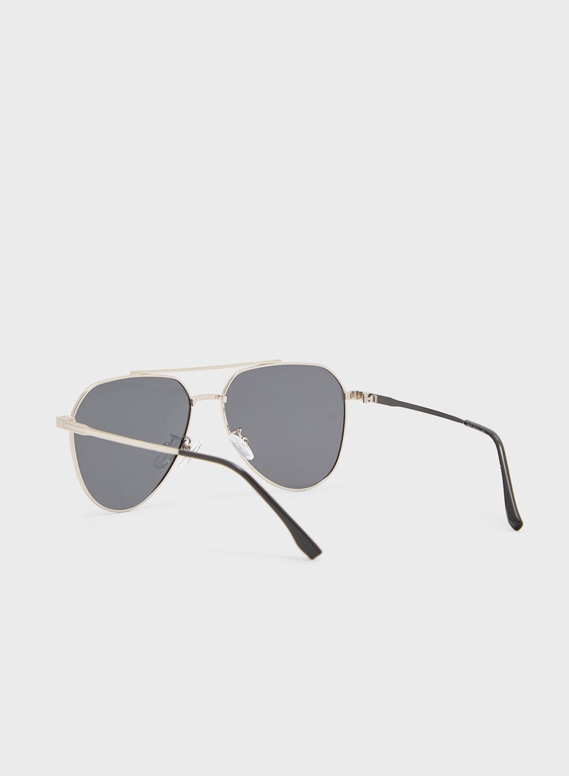 Robert Wood Polarized Lens Classic Aviator Sunglasses  - Image 3