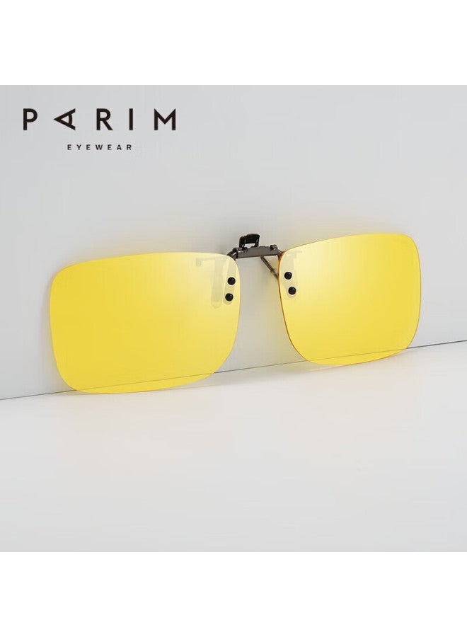 Parim Polarized Myopia Sungl Clip-on, Anti-glare, Night Vision, Day And Night Driving, For Nearsighted Frames, Suitable For Men And Women - Image 4