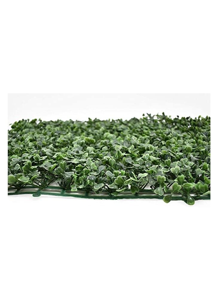 FFD 5pcs Artificial Eucalyptus Leaf Wall Panels, UV-Protected Faux Hedges for Garden & Privacy Decor Wholesale Decorative Grass Tiles - Image 3