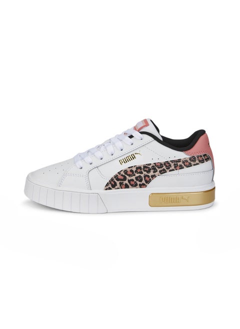 Cali Star Wild Youth Girls White Casual Sneakers
