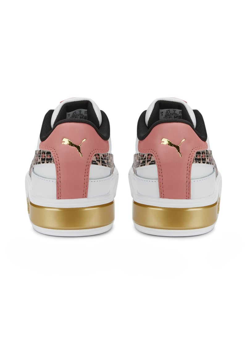 PUMA - Cali Star Wild Youth Girls White Casual Sneakers - Image 1