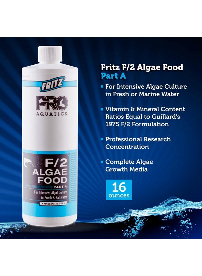 Fritz Aquatics PRO - F/2 Algae Food PTA - 16oz - Image 2