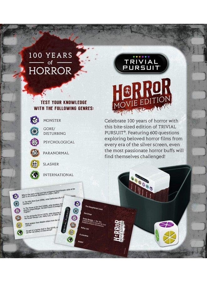 USAopoly Trivial Pursuit: Horror Movie Edition | Questions from Classic Horror Films | Board Game for Fans of Horror Movies - Image 3
