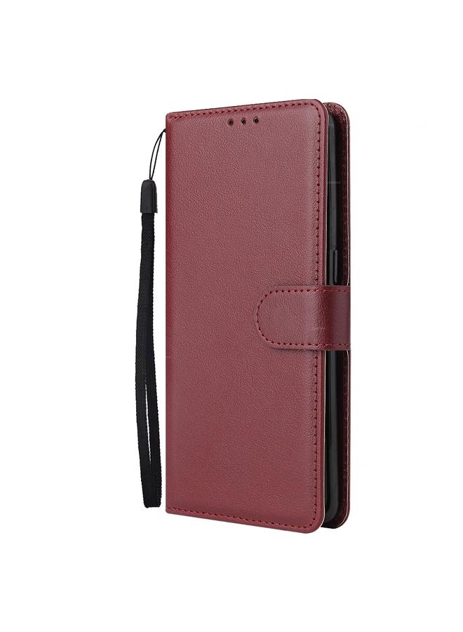 S-TOP Case For Infinix Hot 20 5G 3 Card Slots Multifunctional Leather Phone Case - Image 2