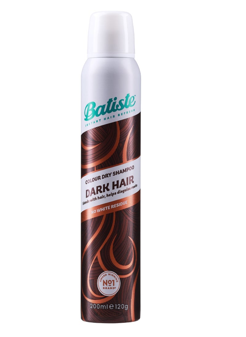 Batiste BATISTE DARK HAIR DRY SHAMPOO 200ML 