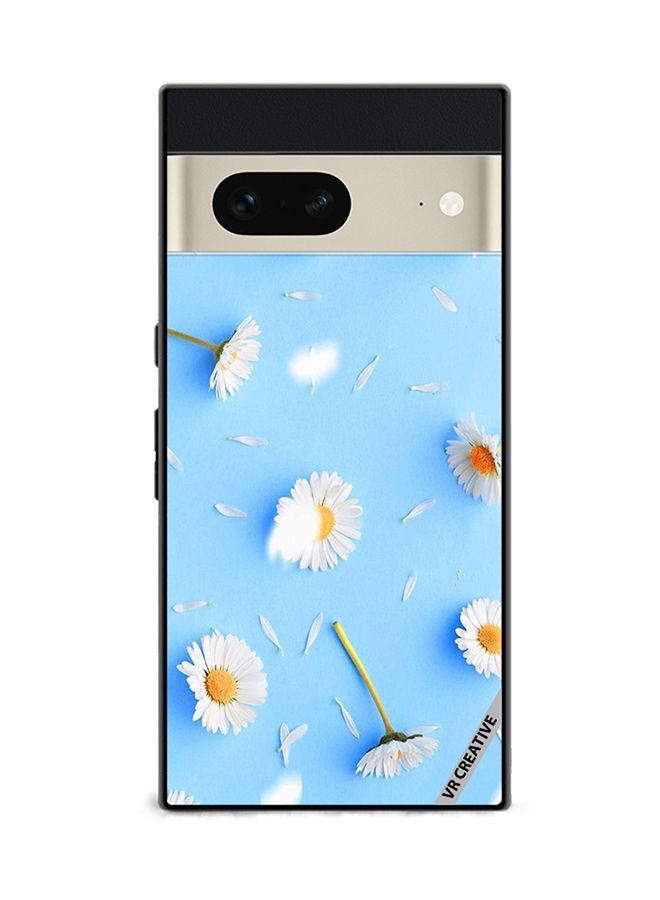 VR CREATIVE Protective Case Cover For Google Pixel 7 Flower Design Multicolour - Image 1