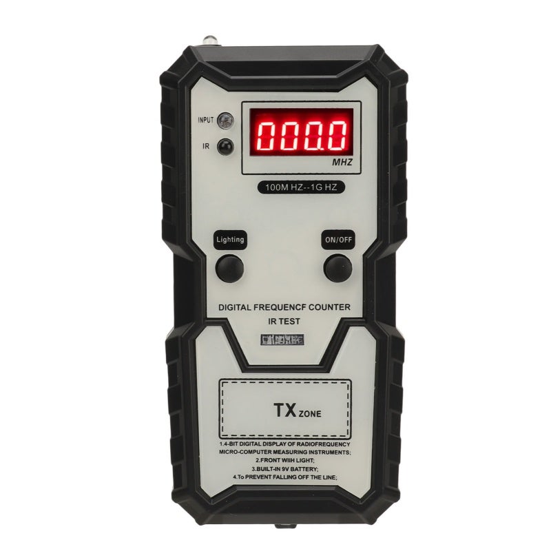 Infrared Frequency Tester 5cm Detection Range Accurate & Reliable Remote Control Tester - Easy To Use Remote Keys Tester for Car Burglar Alarms Garage Doors Access Control - Image 1