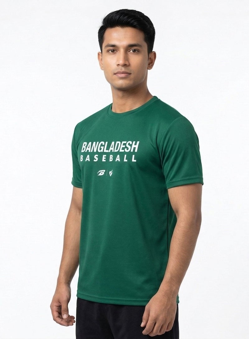 Baseball United Bangladesh Baseball National Team Men's Lifestyle T-shirt - Image 2