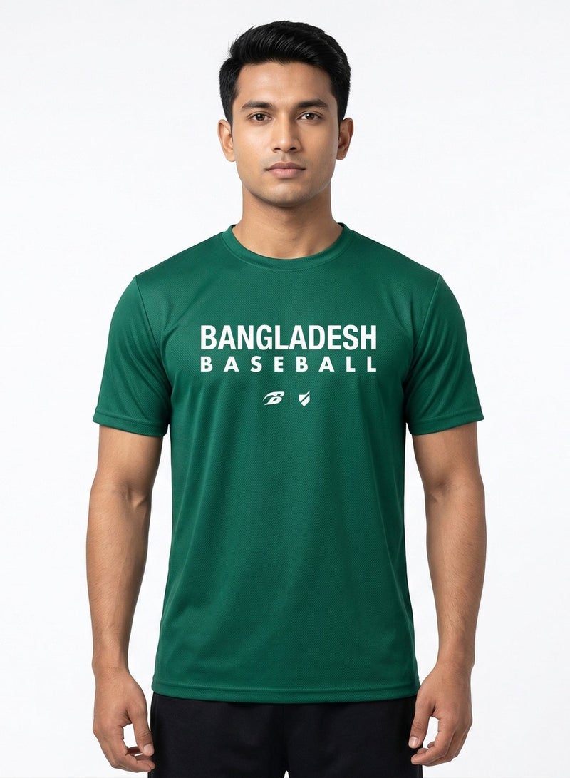 Baseball United Bangladesh Baseball National Team Men's Lifestyle T-shirt - Image 3