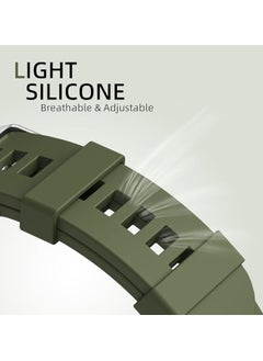 Generic Adjustable Band Compatible with WHOOP 4.0 & 3.0 Fitness& Activity Tracker, Soft and Durability Silicone Waterproof Strap, Comfortable & Breathable and Perfect for Every Occasion for Enhanced Performance  - Image 2