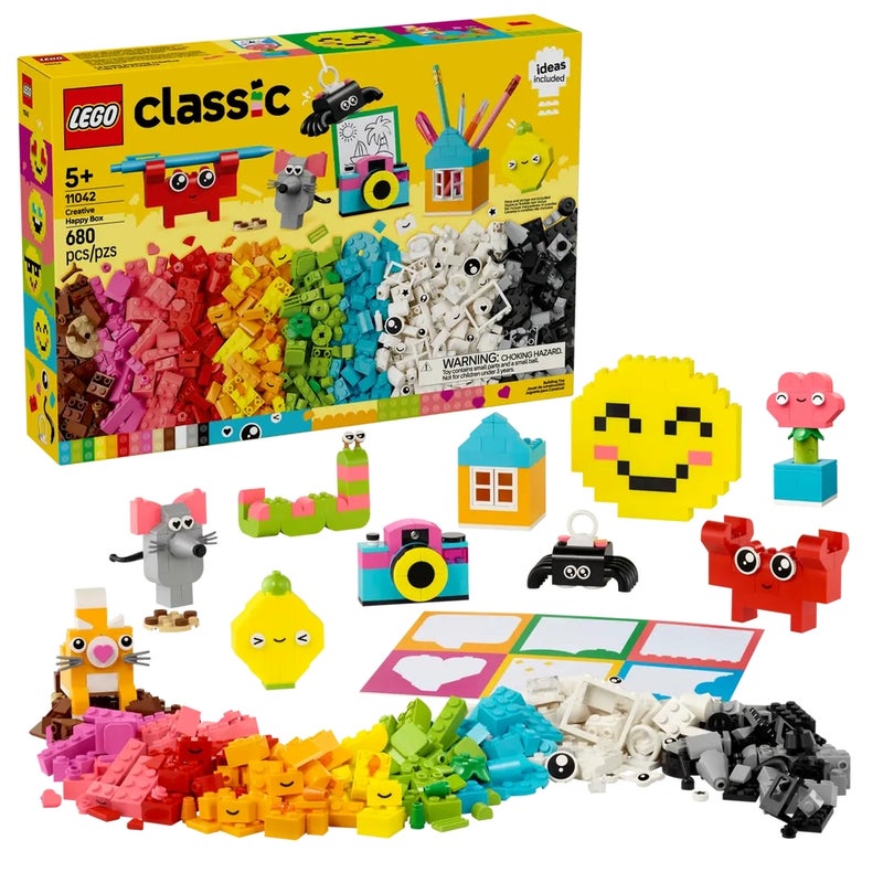 LEGO - Classic Creative Happy Box 680 Pieces - 11042 - Image 2