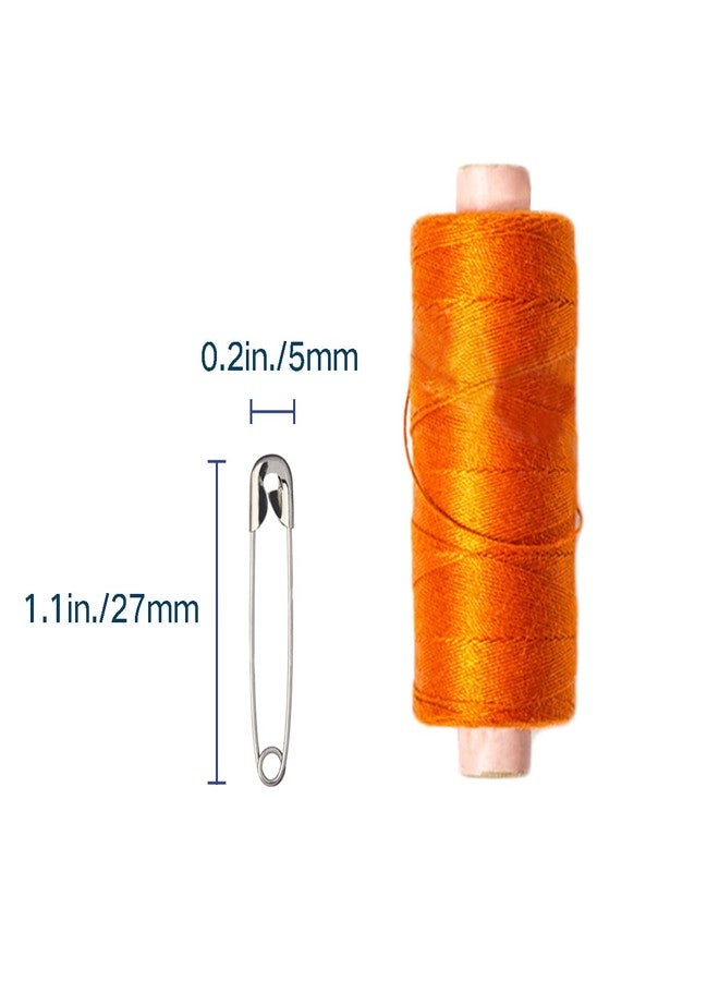 vrupin 500PCS Safety Pins, 1.1Inch/28mm Small Safety pins, Rust Resistant Nickel Plated Steel Set for Crafting, Sewing, Rimming Fastening Clip Button for Garment Hang Tag (Silver) - Image 2