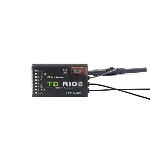 FrSky TD R10 Triple Antenna Compatible with 900Mhz and 2.4Ghz 10 Channel Low Latency Signal and Long-Range Receiver - Image 5