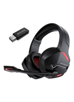 BINNUNE BINNUNE BW01 2.4G/Bluetooth Wireless Gaming Headset With Microphone For PC PS4 PS5  - Image 1