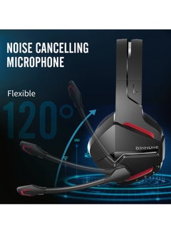 BINNUNE BINNUNE BW01 2.4G/Bluetooth Wireless Gaming Headset With Microphone For PC PS4 PS5  - Image 4