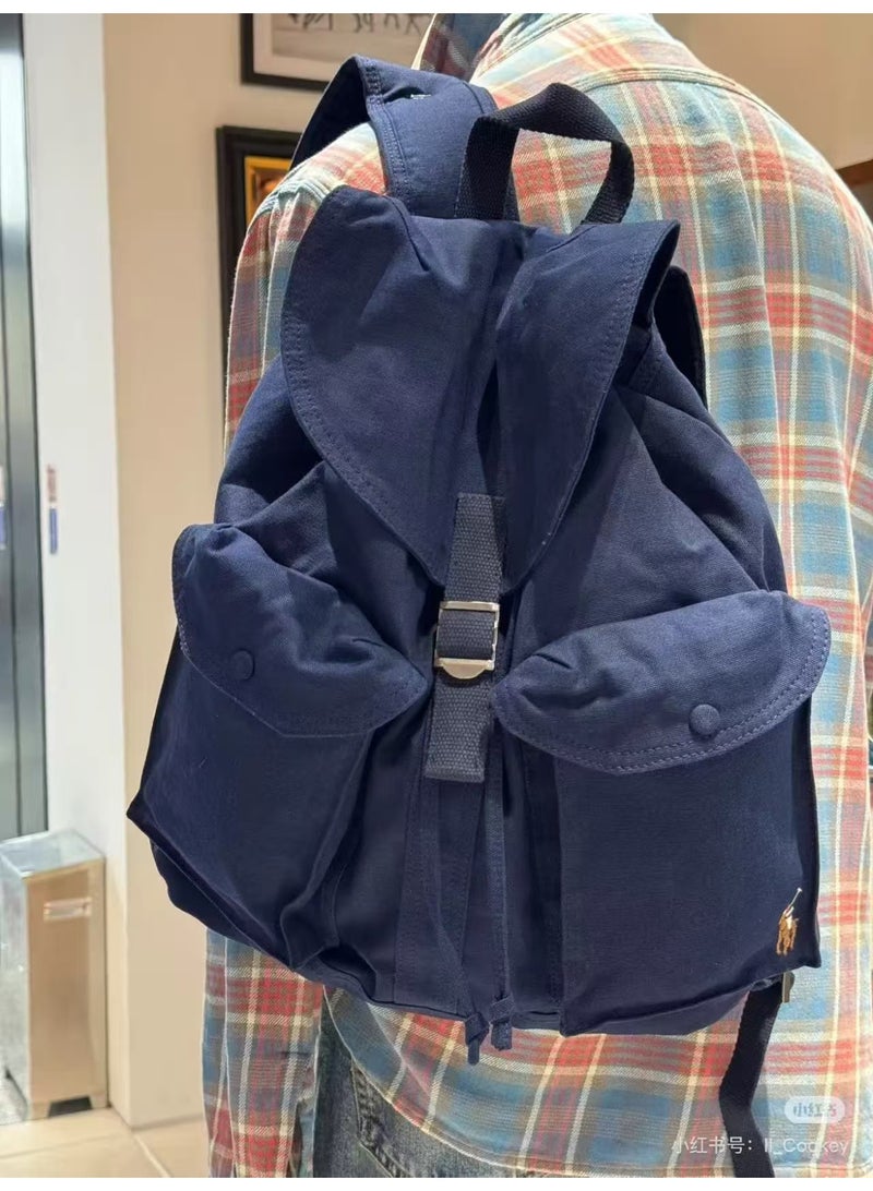 RL New embroidered backpack - A large-sized travel and mountaineering backpack suitable for both men and women (with ample capacity) - Image 2