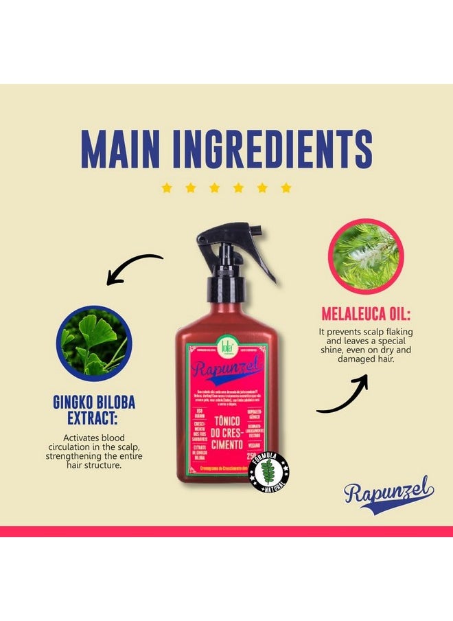 LOLA - Lola From Rio - Rapunzel - Hair Growth Tonic, Reduces Hair Loss, Stimulates Healthy Growth, Promotes Long, Healthy, Strong Hair, For All Hair Types 8.45 Fl Oz - Image 1