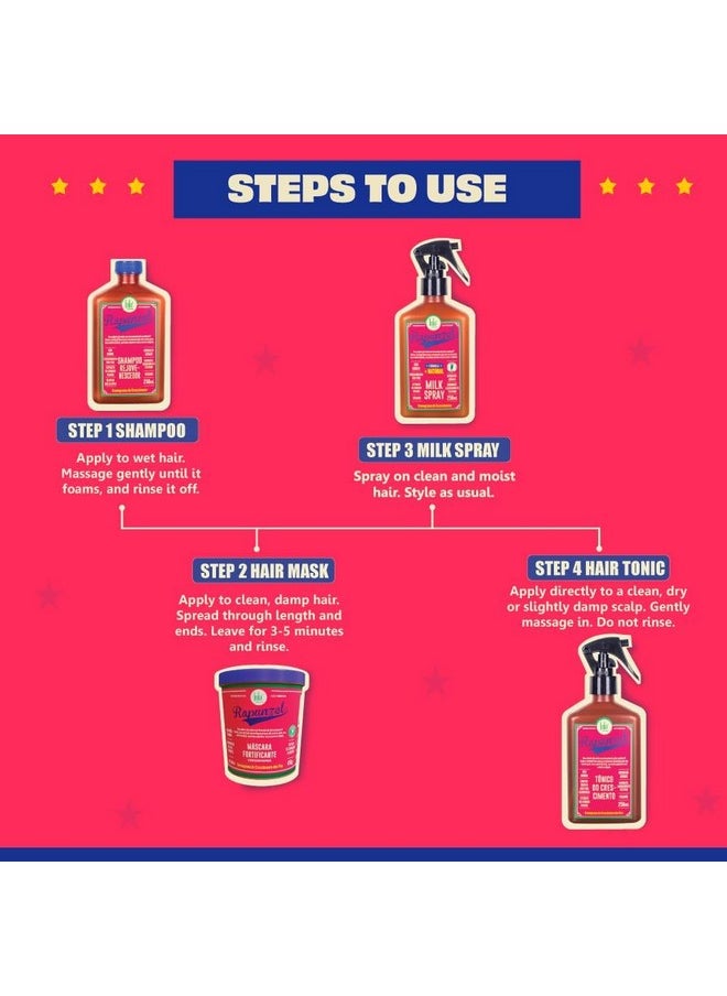 LOLA - Lola From Rio - Rapunzel - Hair Growth Tonic, Reduces Hair Loss, Stimulates Healthy Growth, Promotes Long, Healthy, Strong Hair, For All Hair Types 8.45 Fl Oz - Image 1
