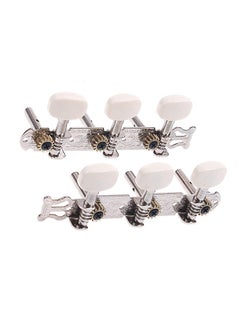 1 Pair Professional Guitar Tuning Pegs Classical Guitar String Tuning Pegs Machine Guitar Accessories Left Right 3L3R Tuners Keys Part