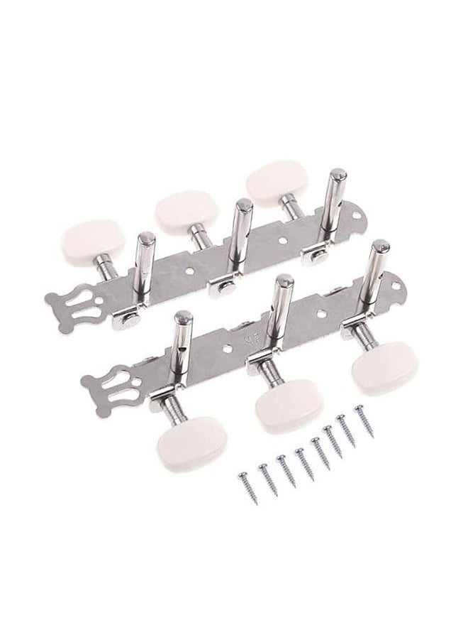 Generic - 1 Pair Professional Guitar Tuning Pegs Classical Guitar String Tuning Pegs Machine Guitar Accessories Left Right 3L3R Tuners Keys Part - Image 1