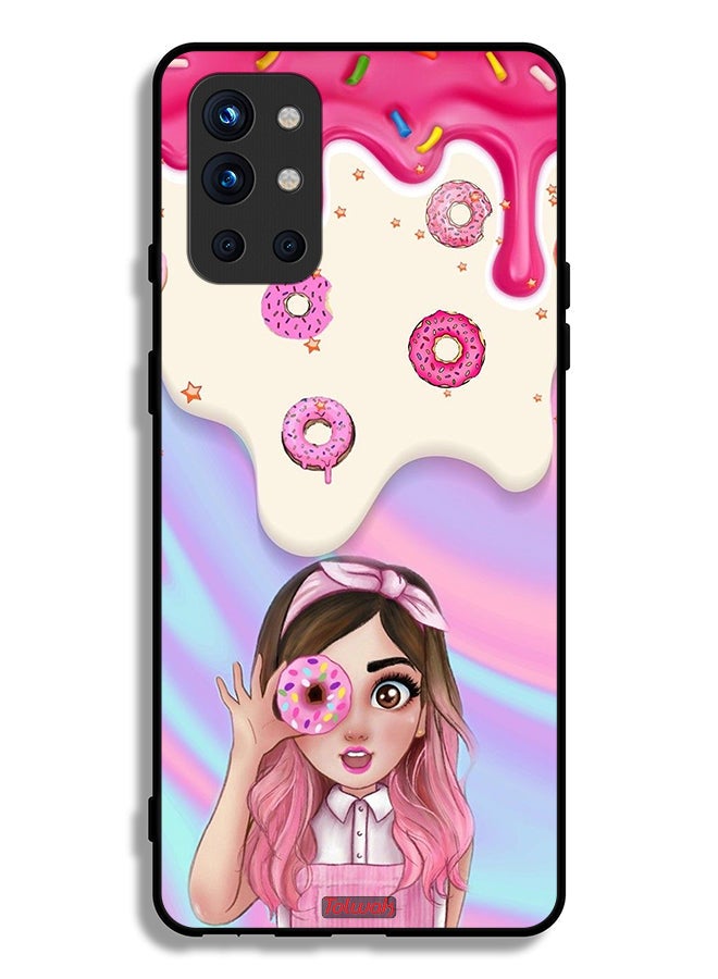 Tolwak OnePlus 9R 5G Protective Case Cover Holding Donut - Image 2