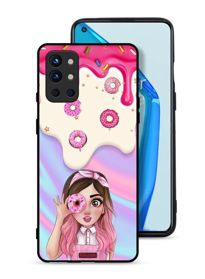 Tolwak OnePlus 9R 5G Protective Case Cover Holding Donut - Image 1