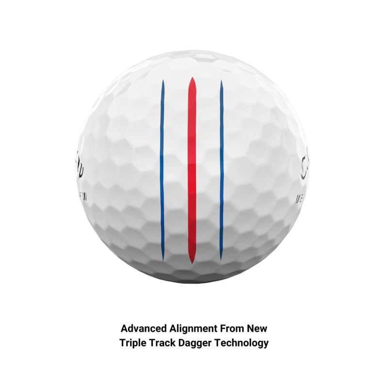 Callaway كرات جولف كالاواي ERC سوفت (بيضاء ثلاثية المسار (2023)  - Image 3