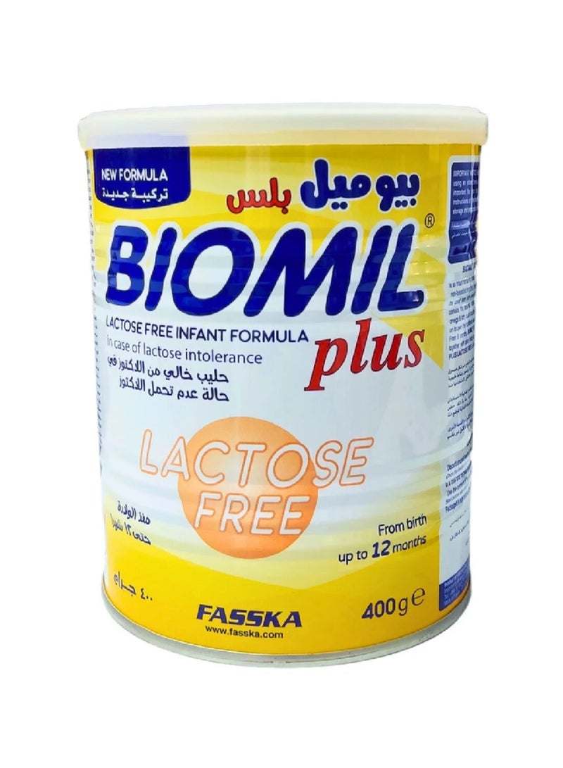 BIOMIL Baby Milk plus lactose free 400g - Image 1