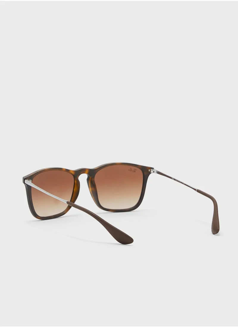 Ray-Ban 0Rb4187 Square Sunglasses
