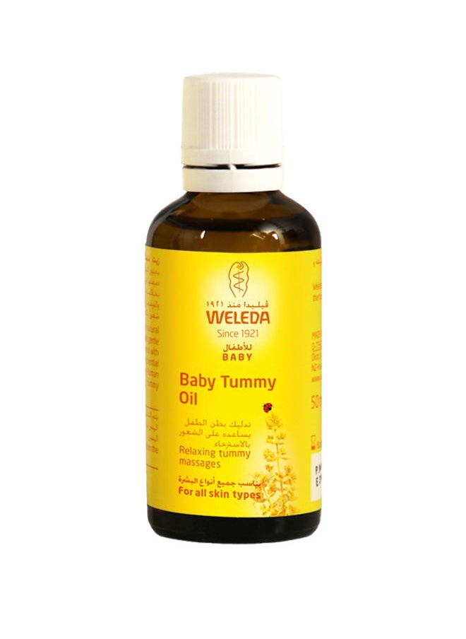 Weleda زيت آذريون لبطن الأطفال 50 مل  - Image 1
